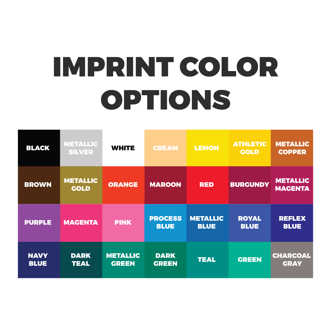 PenImprintColors